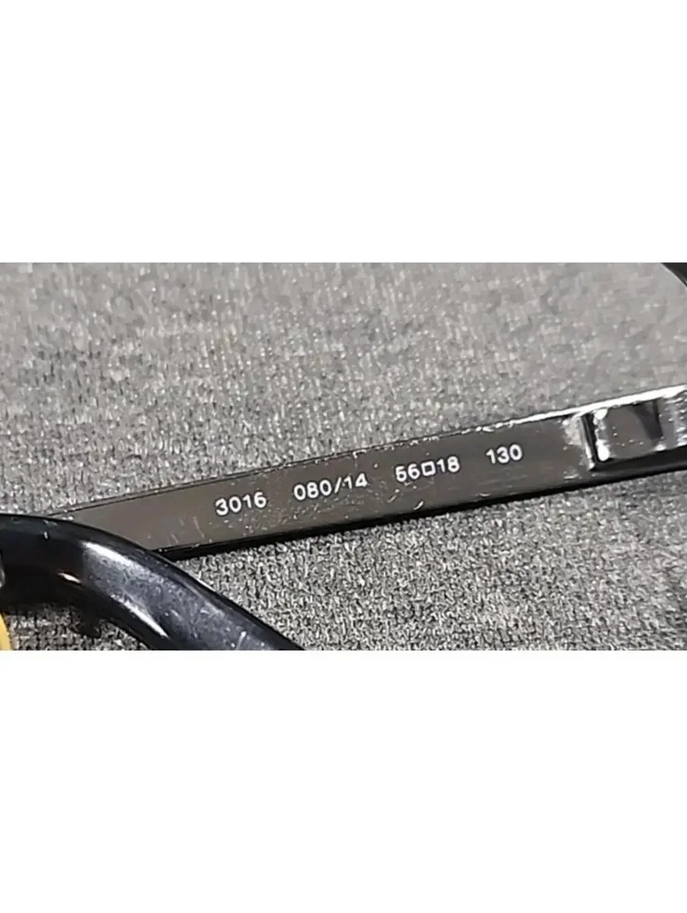 REVO 3016 080/14 Gunmetal Rectangular Sunglasses Frame 56-18 130